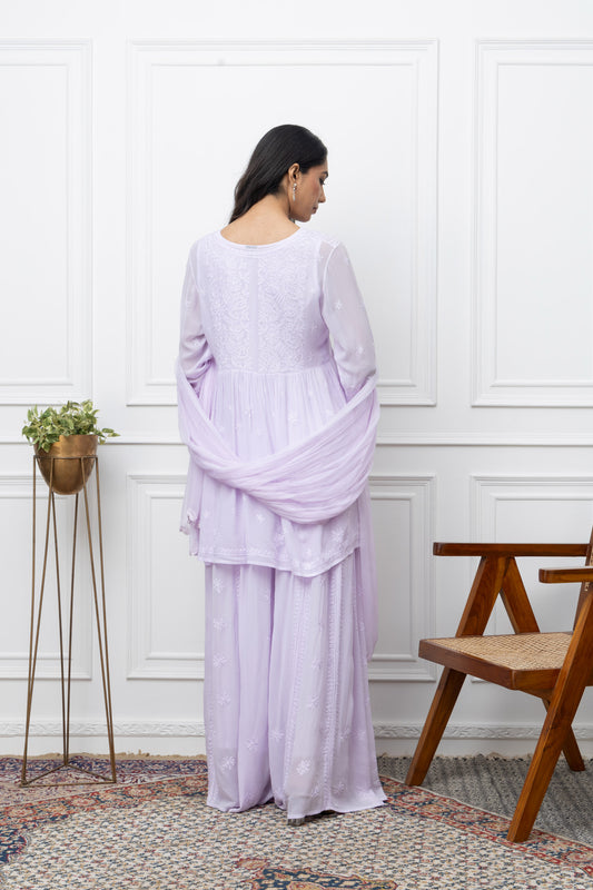 Stitched Kurti Sharara