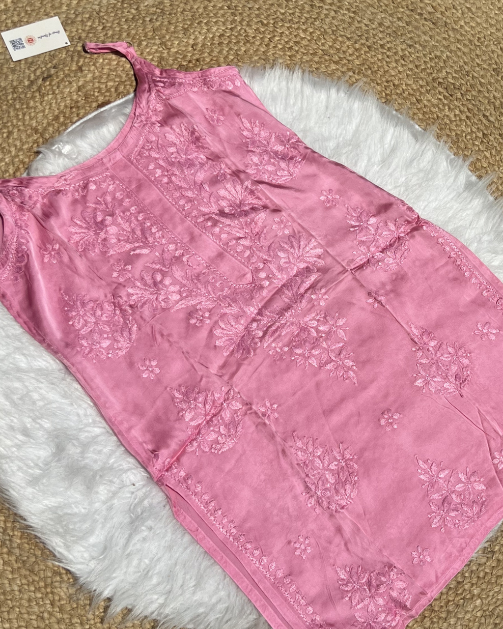 Muslin Chikankari Kurti | Lucknow Chikankari Gurgaon
