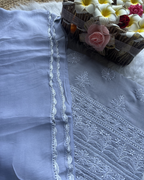 Cotton Chikankari Unstitched Suit | Lucknow Chikankari Gurgaon