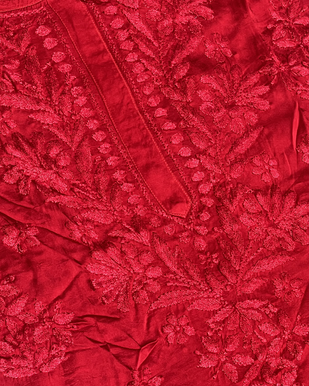 Muslin Chikankari Kurti | Lucknow Chikankari Gurgaon