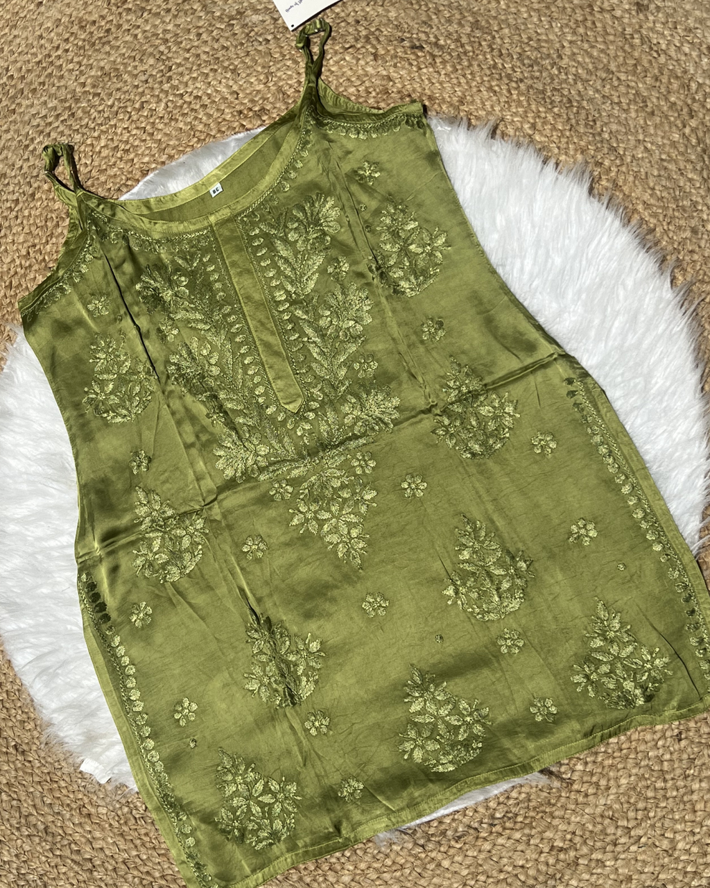 Muslin Chikankari Kurti | Lucknow Chikankari Gurgaon