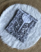 Black & White Chikankari Unstitched Suit Set with Dupatta – Elegant & Timeless Ethnic Wear