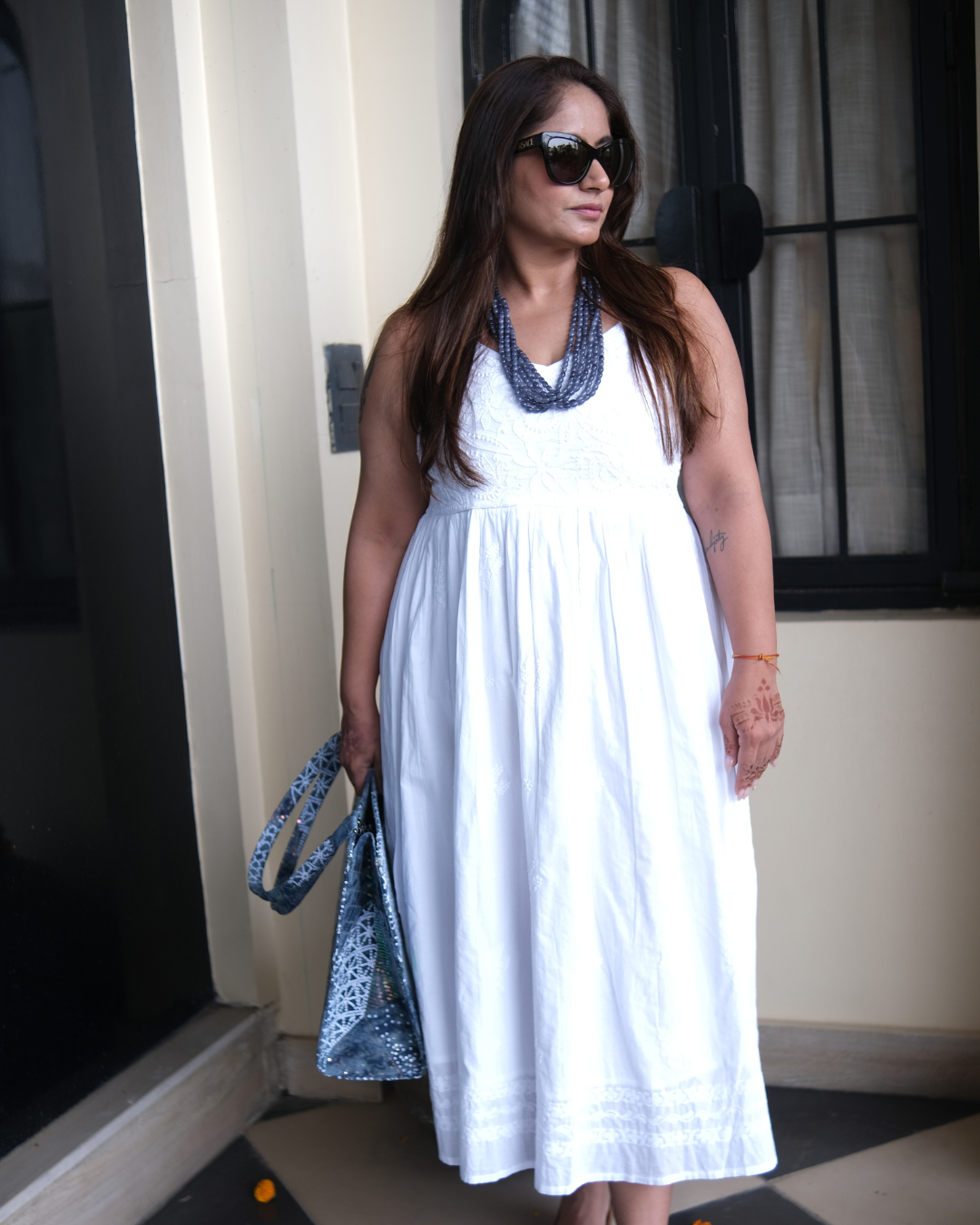 Premium White Summer Dress | Elegant, Breathable & Effortlessly Stylish ✨