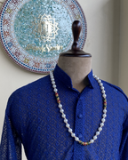 Men's Georgette Chikankari Kurta Collection | Hand Embroidered Kurtas Gurgaon