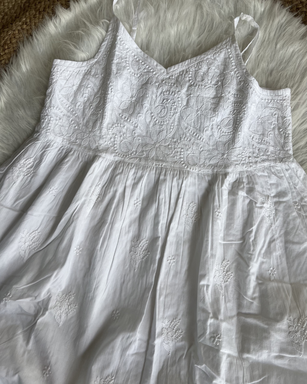Premium White Summer Dress | Elegant, Breathable & Effortlessly Stylish ✨