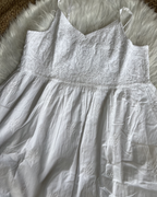 Premium White Summer Dress | Elegant, Breathable & Effortlessly Stylish ✨