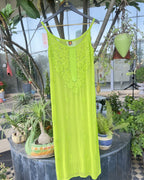 Sleeveless Georgette Chikankari Kurti | Strap Kurti Collection Gurgaon