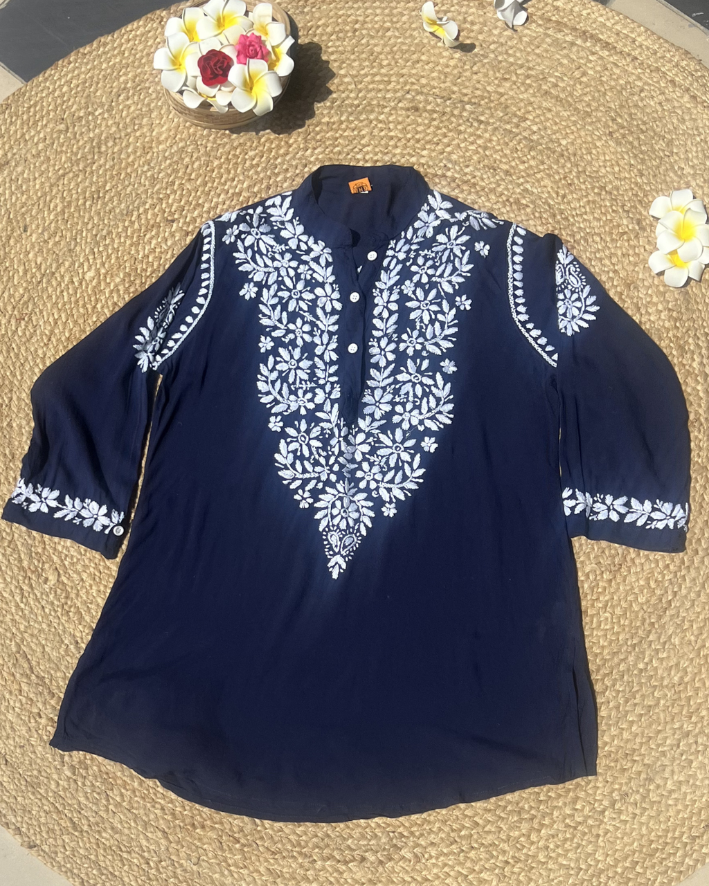Stitched Short Kurti Top (Size 40) – Comfortable, Stylish & Everyday Ethnic Wear
