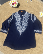 Stitched Short Kurti Top (Size 40) – Comfortable, Stylish & Everyday Ethnic Wear