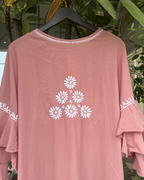 white  Chikankari Dress | Lucknow Chikankari Gurgaon