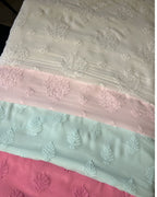 Pastel Cotton Chikankari Unstitched Suit – Handcrafted Lucknowi Embroidery