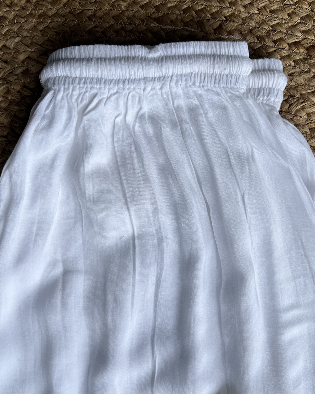 White Chikankari Palazo