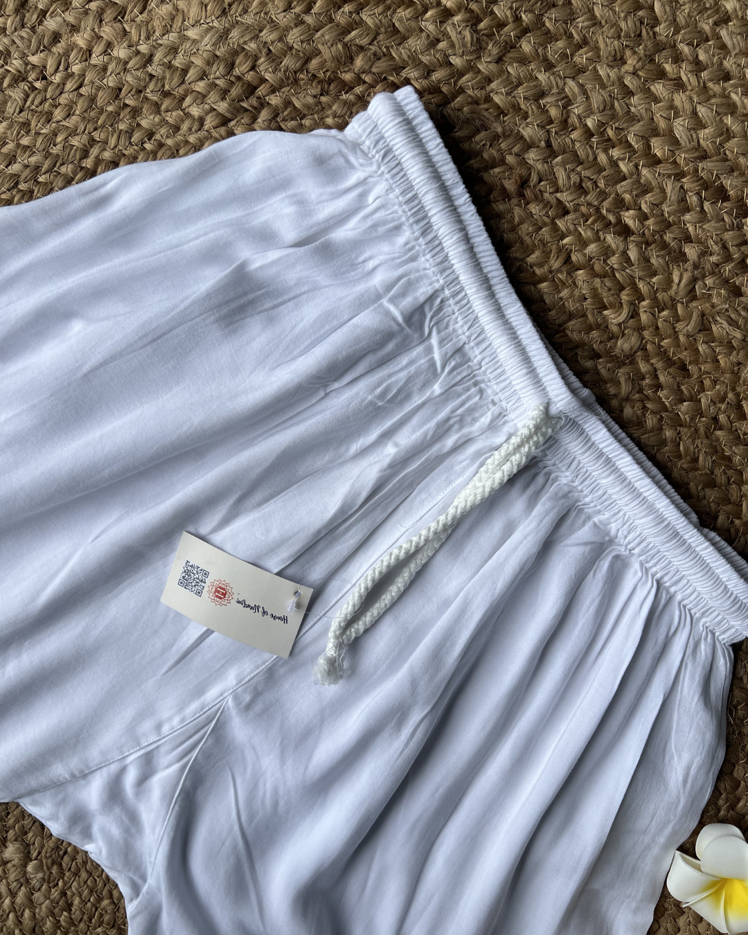 White Chikankari Palazo