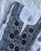 Floral Design Unstitched Kurti Dupatta Set – Elegant & Fresh Ethnic Wear