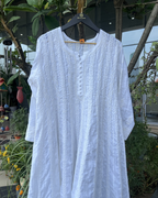 Chikankari Anarkali Kurta | Lucknow Chikankari Gurgaon