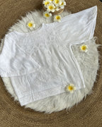 Women's Chikankari Embroidered Short Top