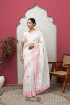 Elegant Kota Chanderi Saree with Blouse Piece