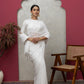 White Dyeable Saree
