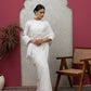 White Dyeable Saree