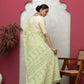 Green Georgette Saree with Blouse