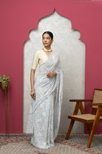 Elegant Georgette Saree with Blouse