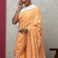 Peach Georgette Saree with Blouse