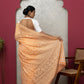 Peach Georgette Saree with Blouse