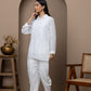 White Georgette Shirt