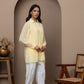 Yellow Georgette Shirt