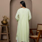 Green Mul Cotton Kurti