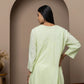 Green Mul Cotton Kurti