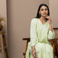 Green Mul Cotton Kurti