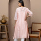 Blush Pink Chikankari Kurti in Soft Fabric