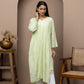 Green Mul Cotton Kurti