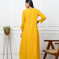 Georgette Yellow Dress