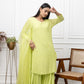 Stitched Sharara Dress