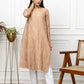 Brownish Lotus Kurti
