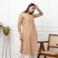 Brownish Lotus Kurti