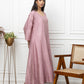 Chanderi Peach Anarkali