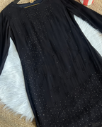 Premium Black Chikankari Kurti | Elegant Hand Embroidery & Timeless Sophistication ✨