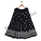 Black & White Sharara Set (Free Size) – Elegant & Flowing Ethnic Wear
