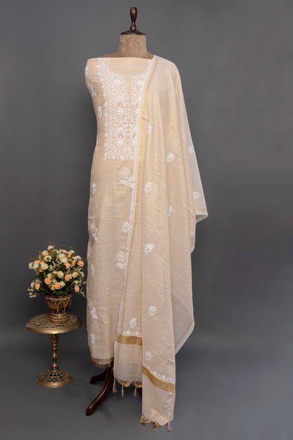 Tissue Kurti with Dupatta
