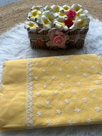 Cotton Chikankari Saree Handcrafted Lucknowi Elegance