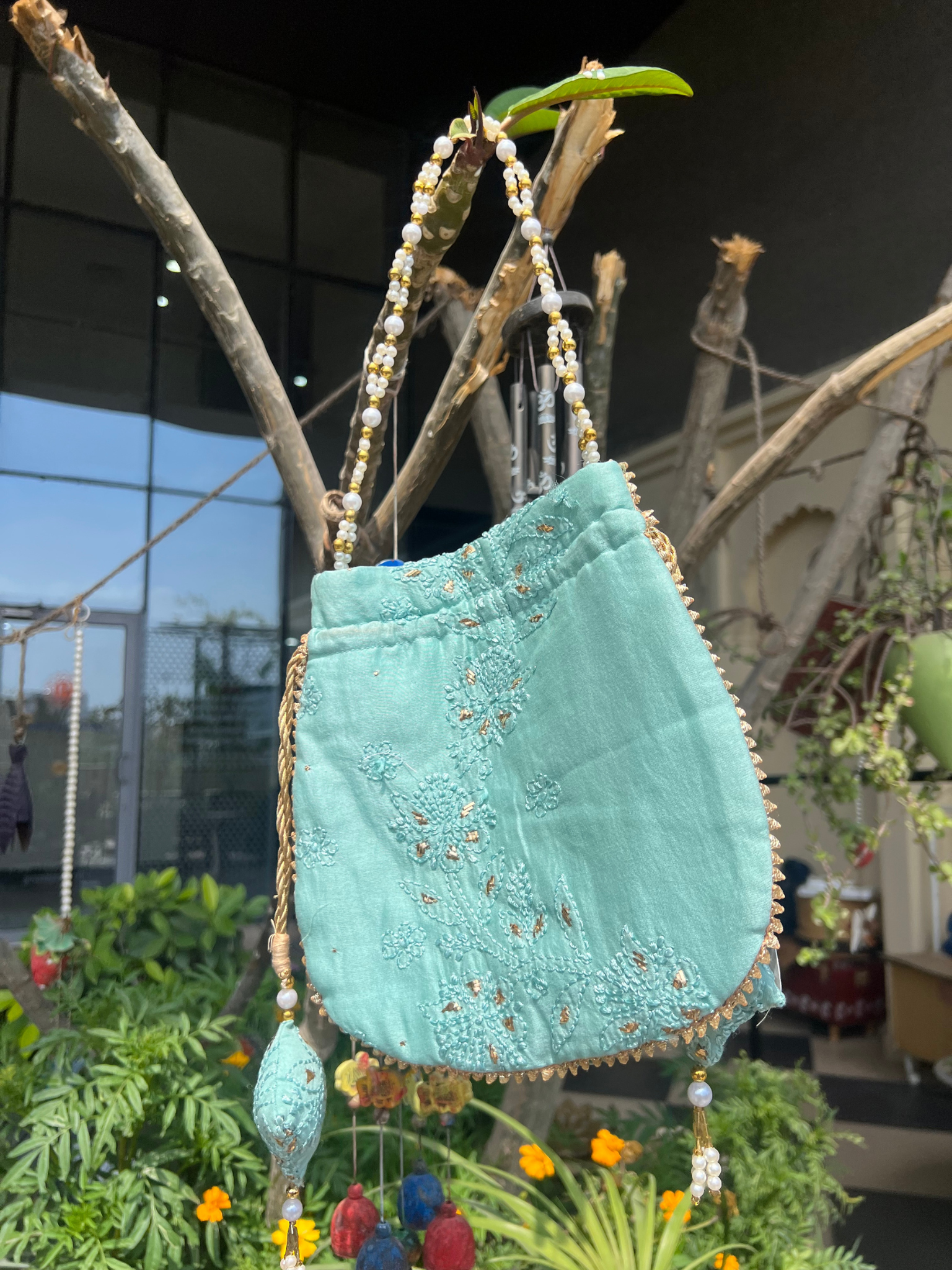 The Crystal Sky Pearl Potli