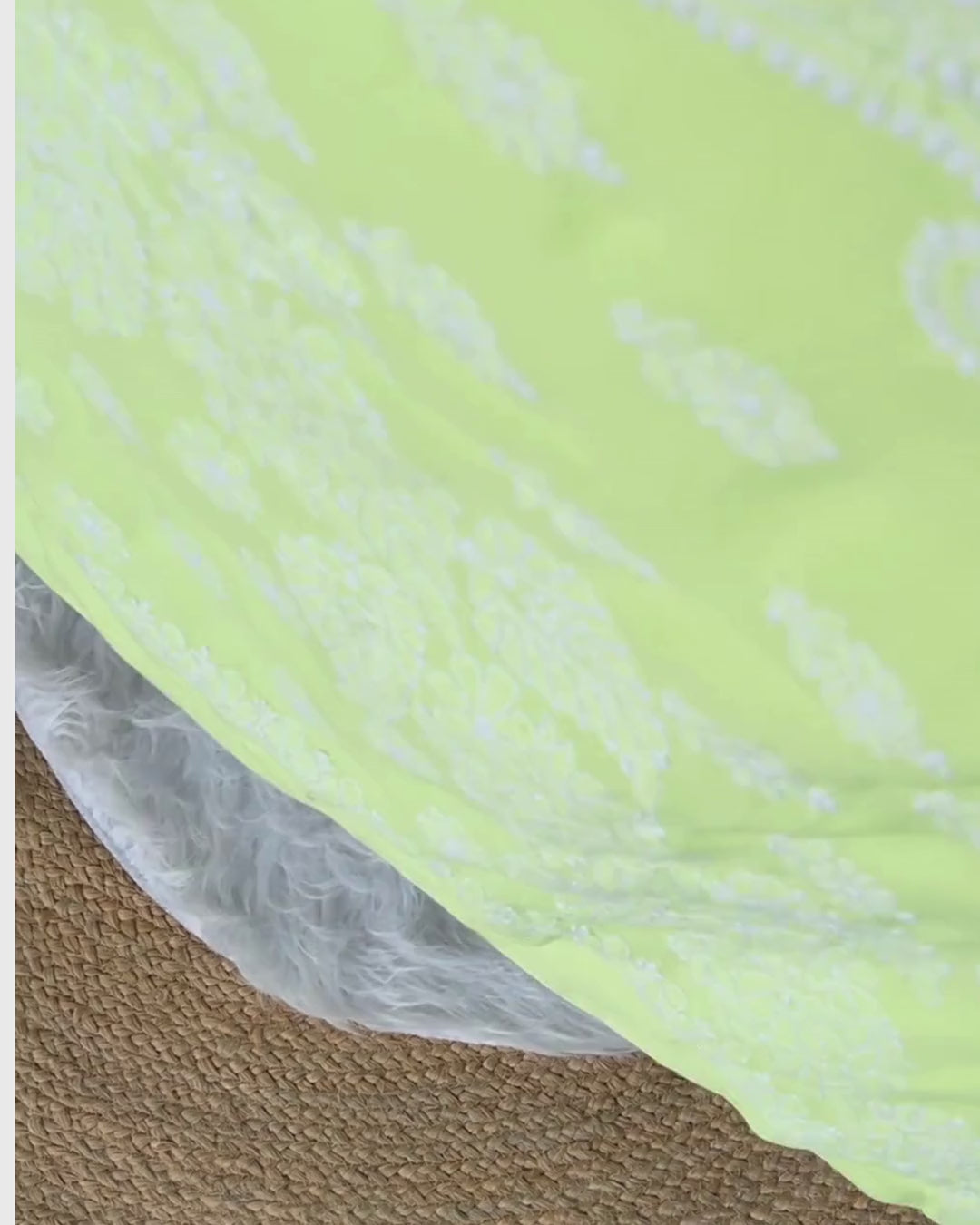 Cotton Chikankari Saree – Handcrafted Lucknowi Elegance